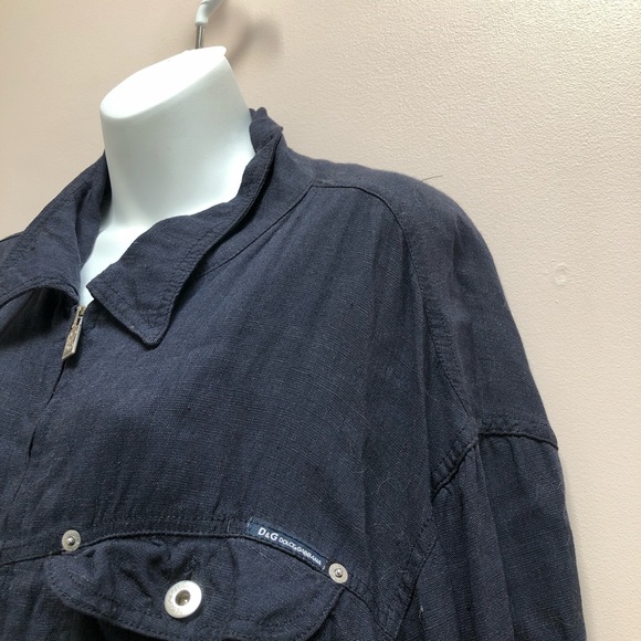 DOLCE & GABBANA LINEN JACKET - Picture 4 of 16